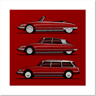 Family snapshot of the most advanced car in history! Posters and Art